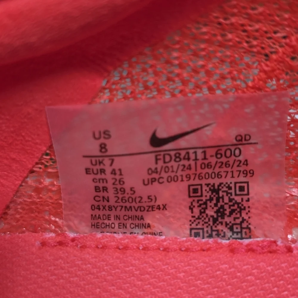 Nike Air Zoom Victory 2 Men's Size 8 Bright Crimson Washed Coral FD8411 600 New